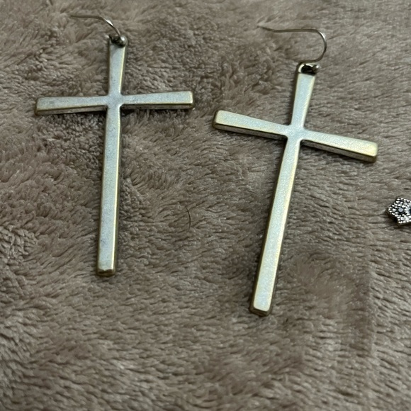 Lot of Religious Jewelry Bundle Silver Crosses - Picture 5 of 9